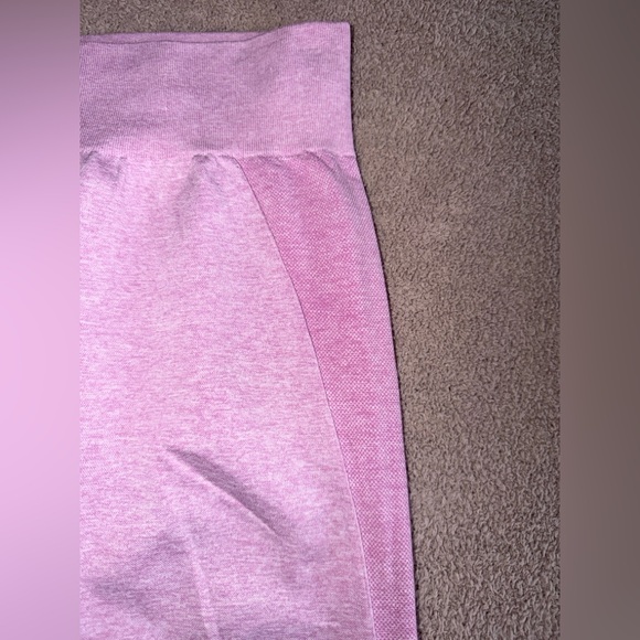 Gymshark Light Pink Seamless Leggings - Picture 5 of 5